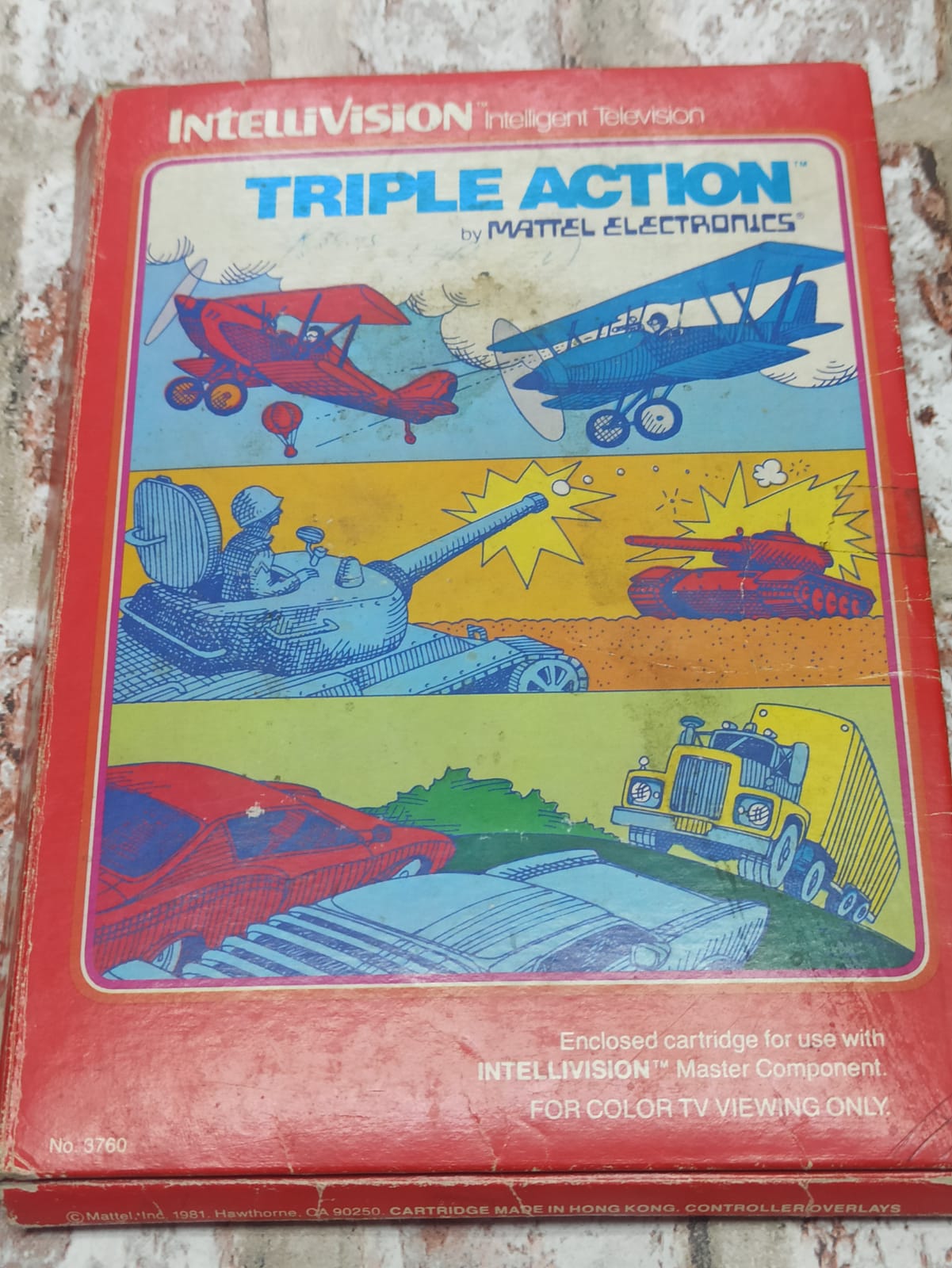 triple action intellivision